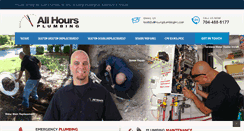 Desktop Screenshot of allhoursplumbinginc.com